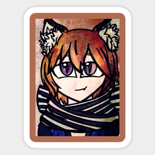 FEH - Kitsune Braggart, Kaden Sticker